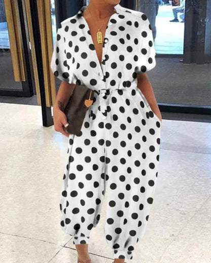 Alice | Vrouwen Jumpsuit met Uitdagende Prints
