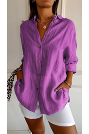 Valentina Shirt | Comfortabel Dames Shirt met Elegante Pasvorm en Ademend Materiaal