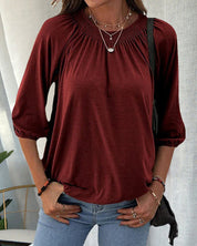 Anna | Stijlvolle katoenen trui