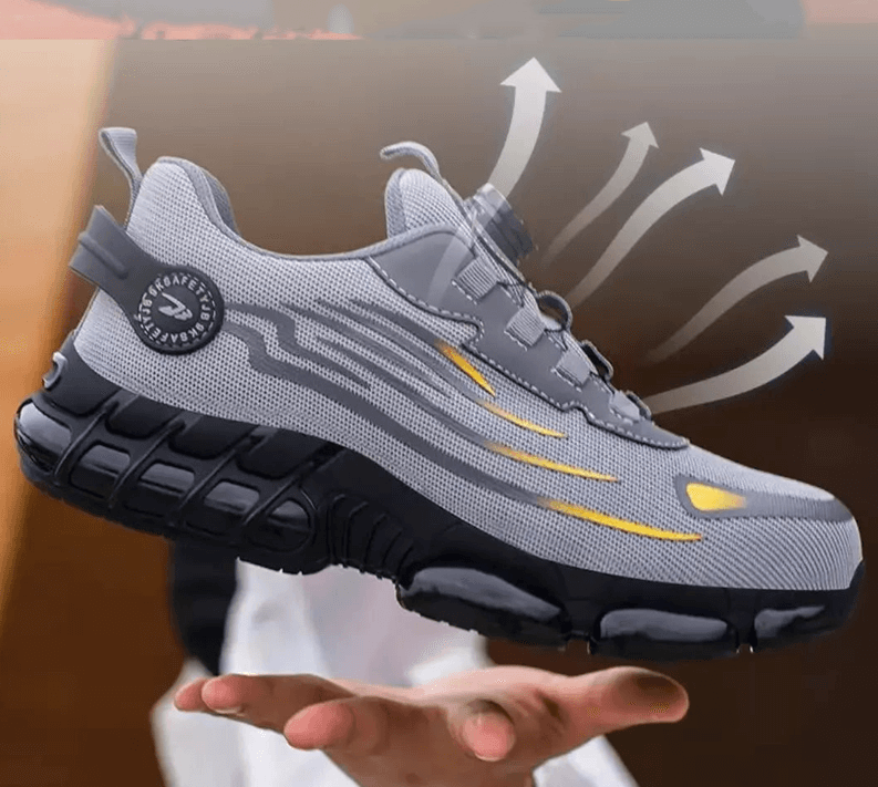 Lorenzo Werkschoenen voor heren | Veiligheidsschoenen met Kevlar Zool en Anti-Vermoeidheidstechnologie