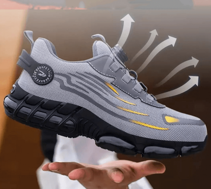 Lorenzo Werkschoenen voor heren | Veiligheidsschoenen met Kevlar Zool en Anti-Vermoeidheidstechnologie