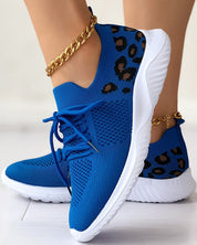 Leonaora Sneakers | Trendy Luipaard Print Sportschoenen met Perfect Draagcomfort