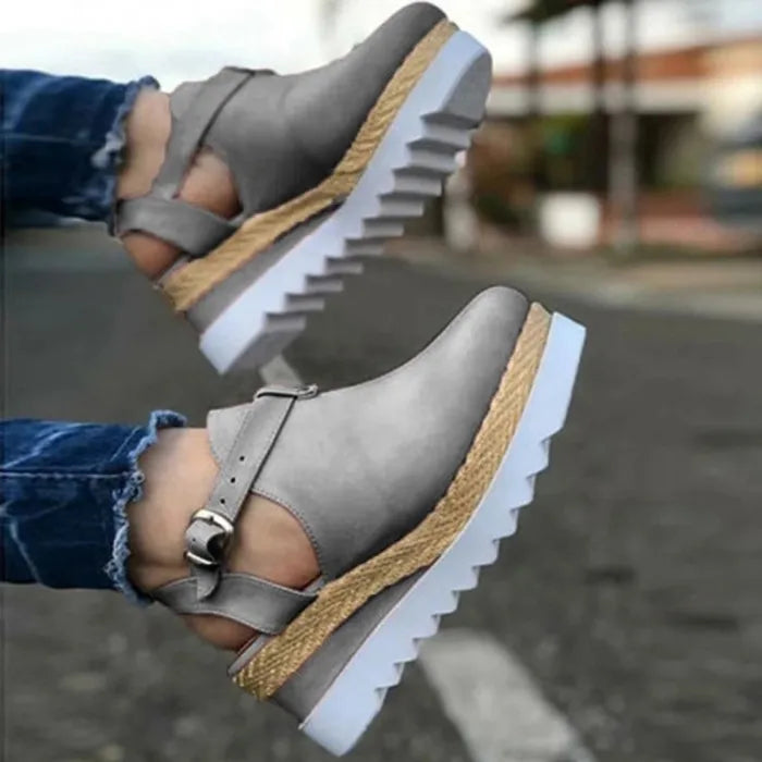 Lucia Sandalen | Comfortabele Dames Wedgesandalen met Ondersteunende Pasvorm en Stijlvolle Hak