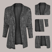 Asenet | Elegante Sequin Cardigan – Glamour voor Elke Gelegenheid