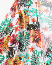 Annie Bikiniset | 3-Delige Zomerse Bikiniset met Bloemenprint en Mesh Blouse