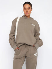 Naomi Oversized dames trainingspak voor winter – comfortabele loungewear set