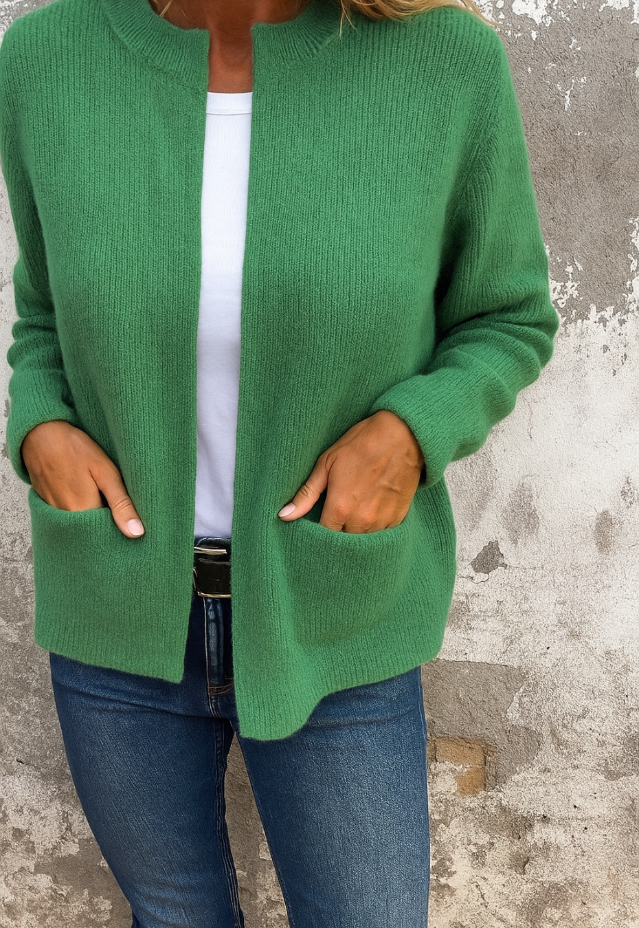 Lucia Stijlvol Vest – Zacht, Warm en Makkelijk te Combineren