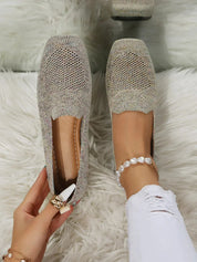 Alina Instappers | Ademend Mesh Slip-On Loafers met Flexibele Pasvorm voor Dames