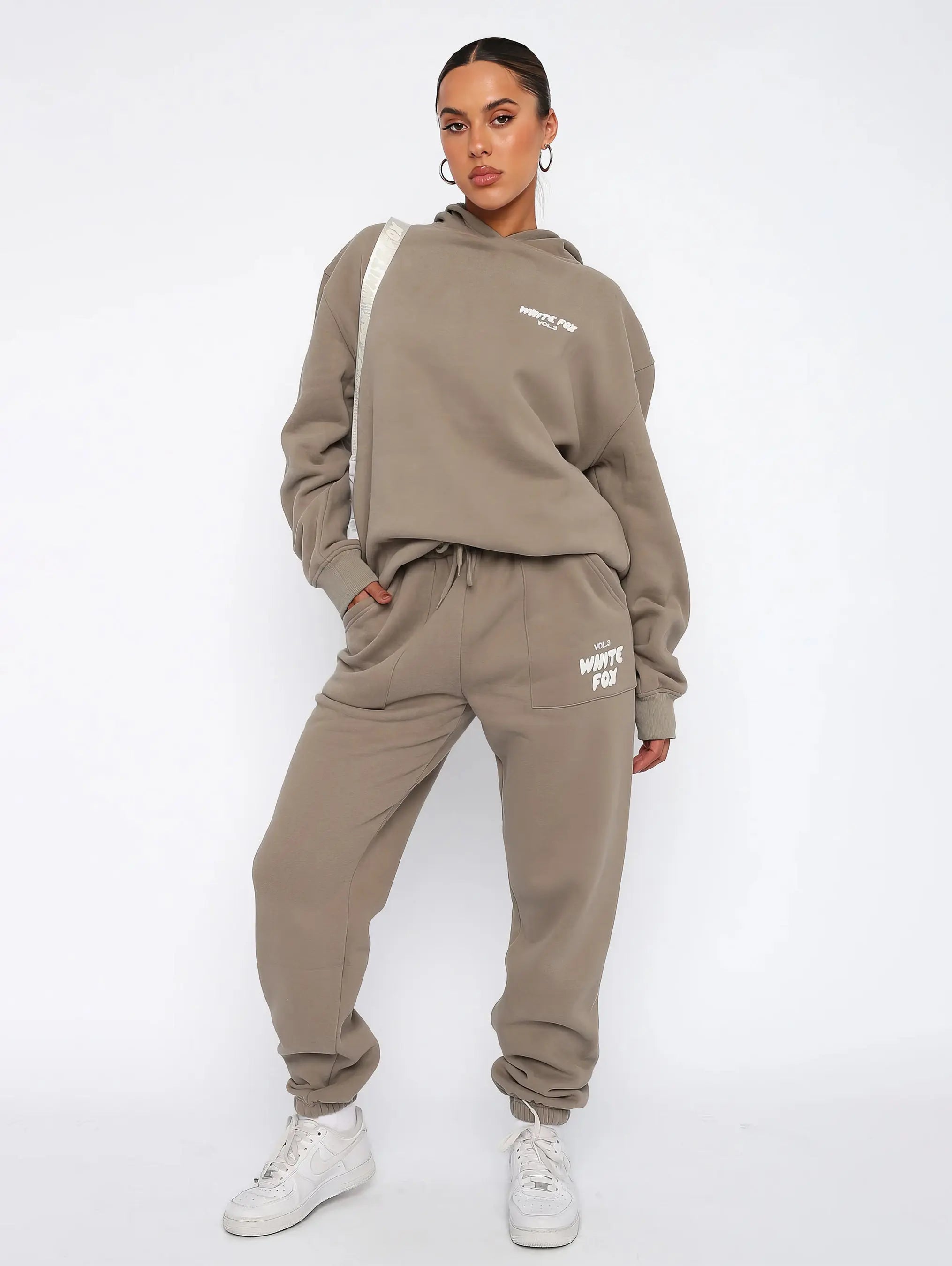 Naomi Oversized dames trainingspak voor winter – comfortabele loungewear set