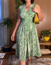 Avaya™ Jurk | Elegante A-Lijn Jurk met Stijlvolle Print