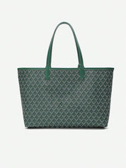 Dames Tote Bag PVC Groot Lichtgewicht Schoudertas - Roze / Grijs / Blauw - Maelen