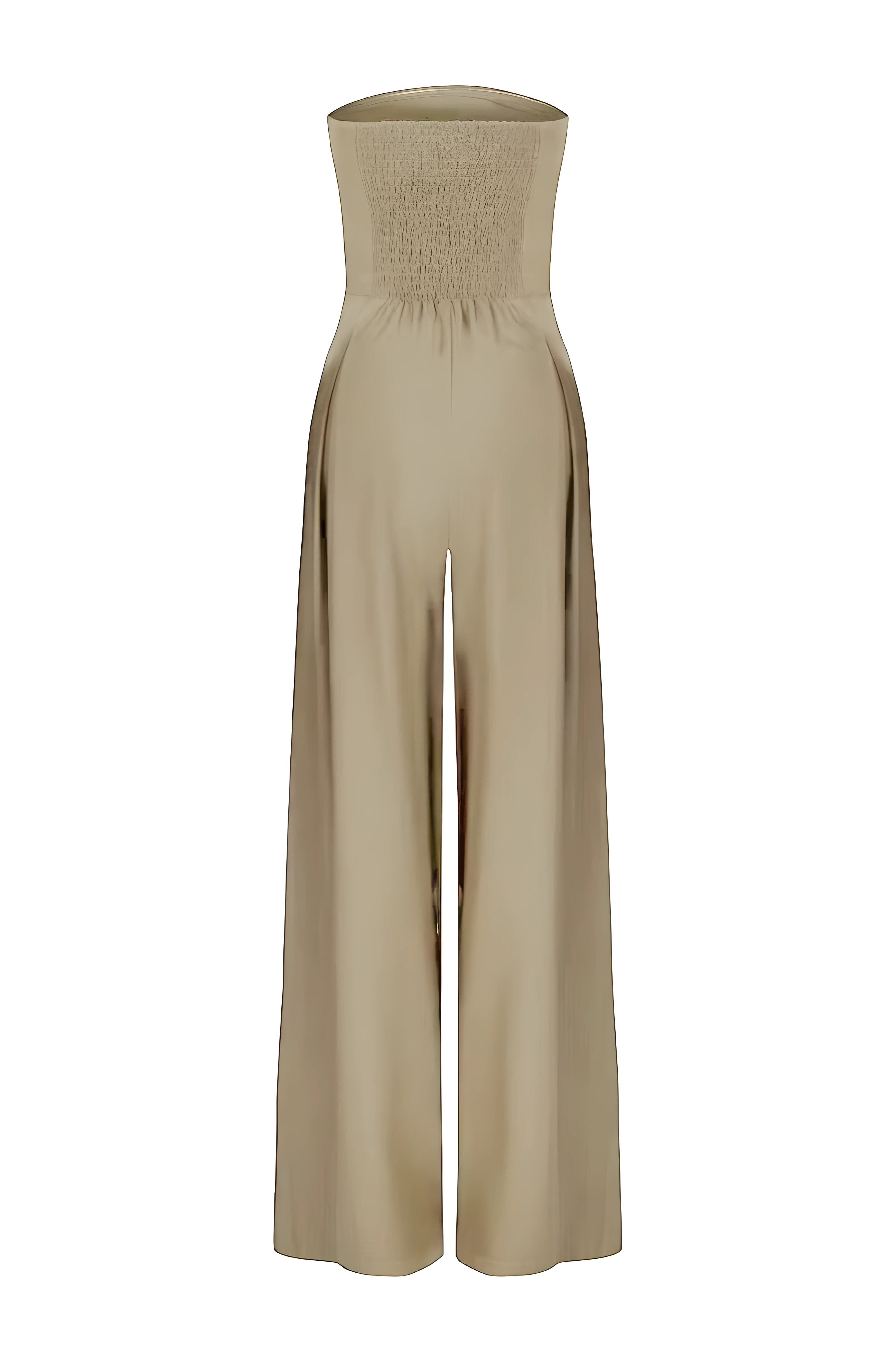 Strapless Palazzo Jumpsuit voor Dames – Elegante Wijde Jumpsuit voor Feest & Avondlook | Alessia Vanzetti