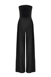 Strapless Palazzo Jumpsuit voor Dames – Elegante Wijde Jumpsuit voor Feest & Avondlook | Alessia Vanzetti