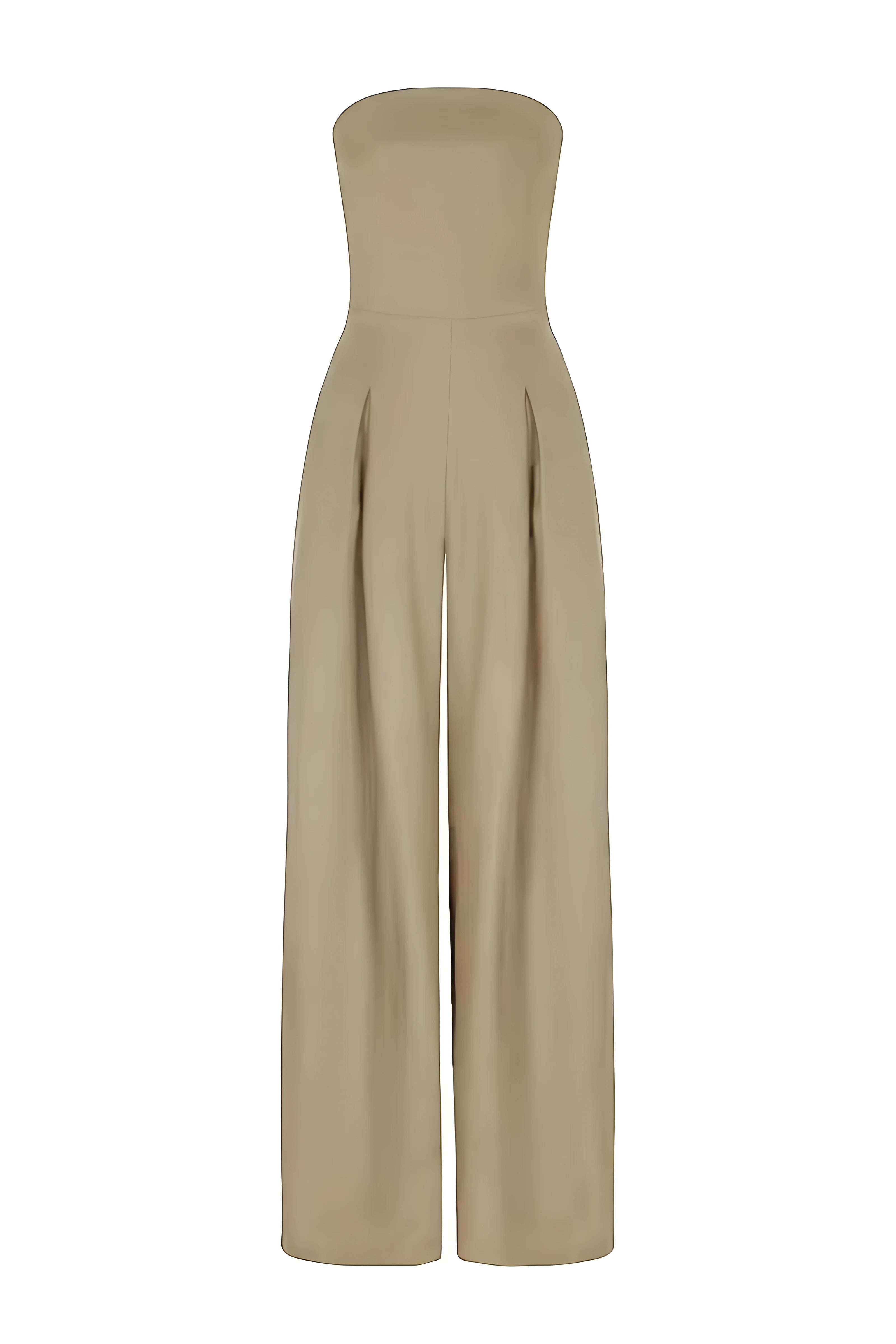 Strapless Palazzo Jumpsuit voor Dames – Elegante Wijde Jumpsuit voor Feest & Avondlook | Alessia Vanzetti