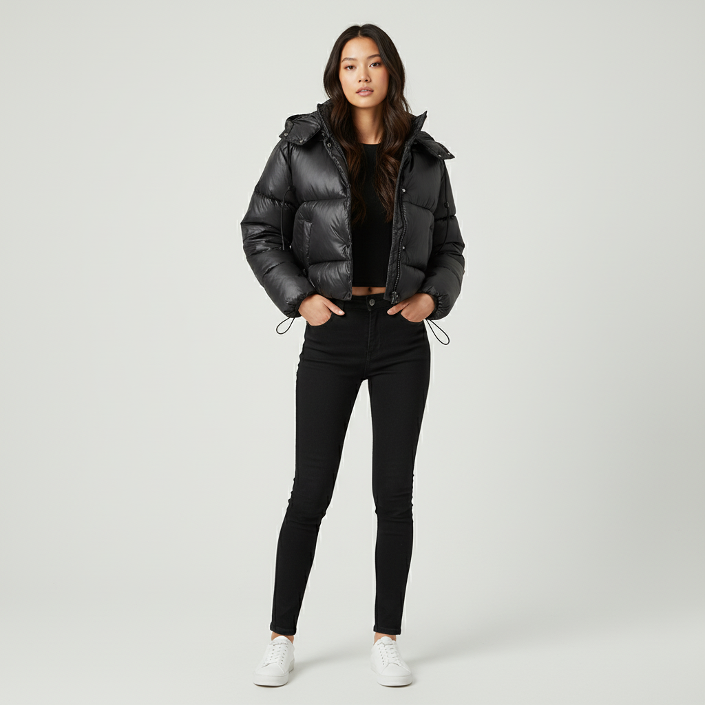 Dames Pufferjas met Capuchon – Licht & Warm | Alessia Conti