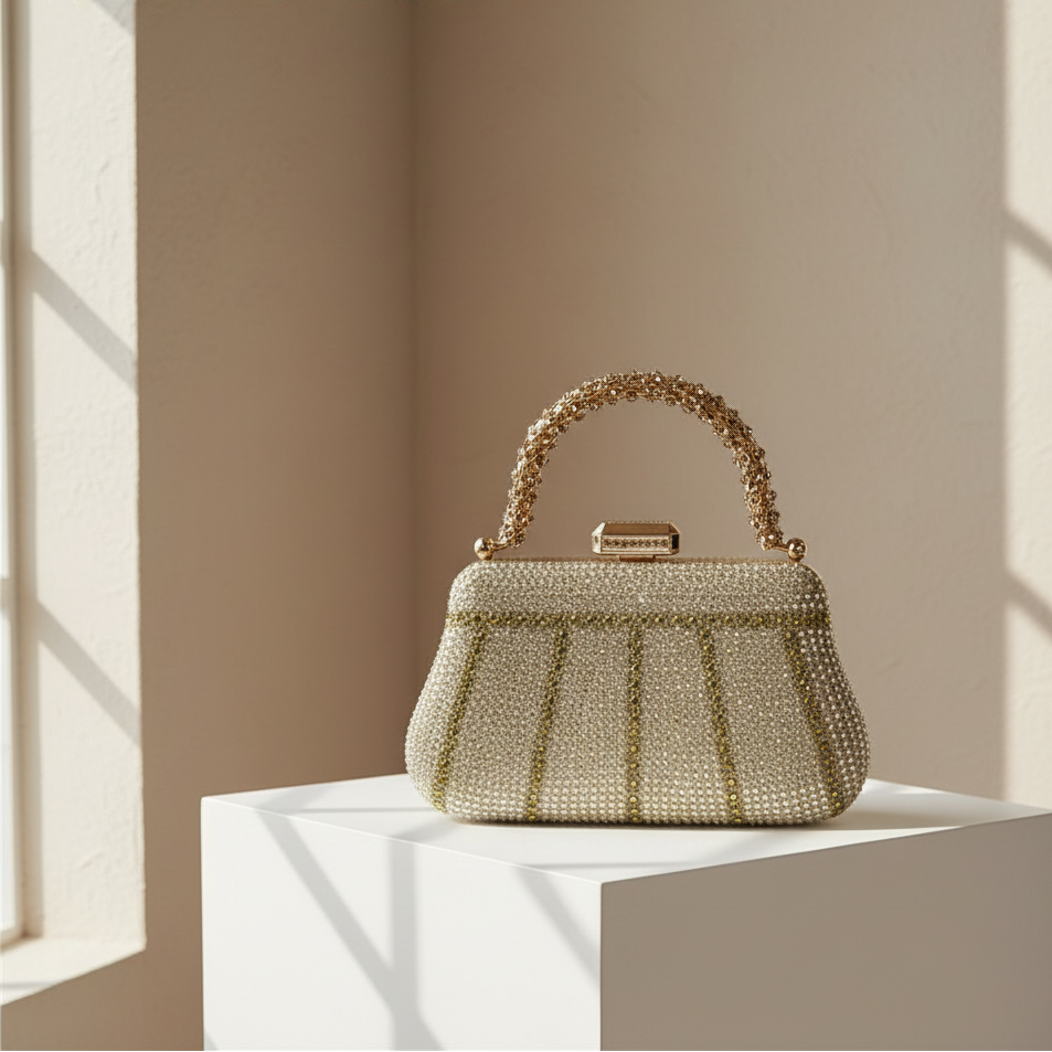 Dames Avondtasje met Handvat | Valentina Orsini