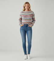 Kleurrijke Trui voor Dames – Vrolijk & Zacht | Gianna Valerio