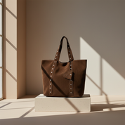 Suede Tote Bag voor Dames – Luxe Suède Shopper | Amelia Rossini