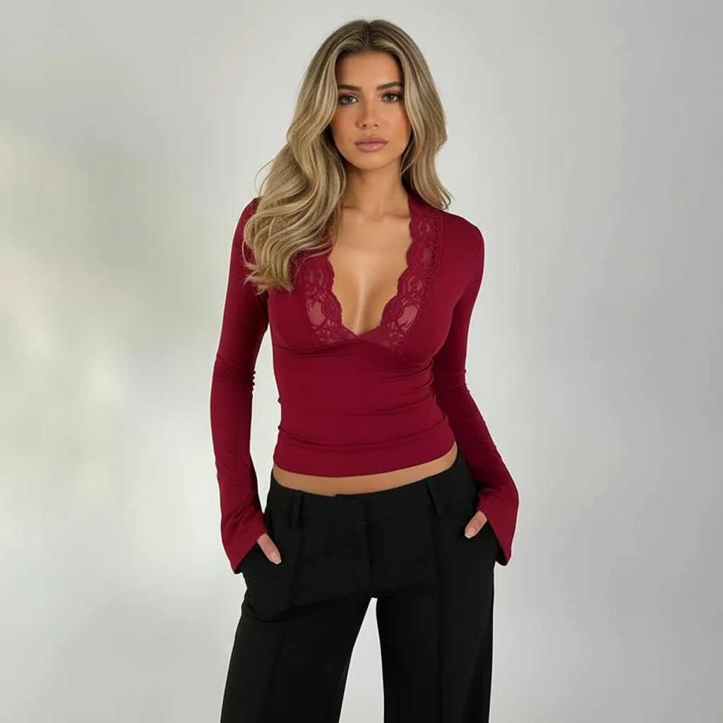 Flared Top voor Dames – Comfortabele Chic Top voor Elke Outfit | Bianca Marcelli