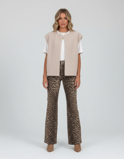 Dames Gebreid Vest Wolmix – Luxe, Warm & Oversized Pasvorm | Francesca Bianchi