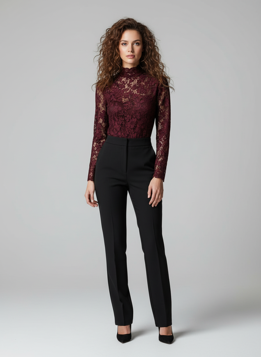 Elegante Kanten Dames Top | Sexy en Feestelijk | Giulietta Morelli