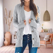 Azalea | Gebreide Cardigan met Tijdloze Stijl en Comfort
