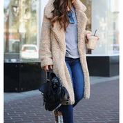 Noor Winterjas | Warme Lange Jas voor Dames met Hoge Kraag en Zachte Voering