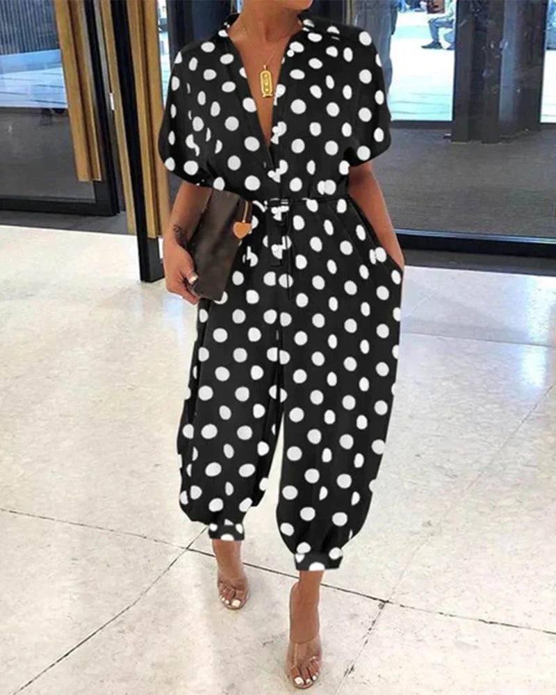 Alice | Vrouwen Jumpsuit met Uitdagende Prints