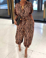 Alice | Vrouwen Jumpsuit met Uitdagende Prints