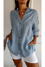 Valentina Shirt | Comfortabel Dames Shirt met Elegante Pasvorm en Ademend Materiaal