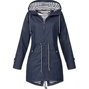 Livia Regenjas voor dames | Waterdichte Outdoor Jas met Winddicht Design en Verstelbare Kap