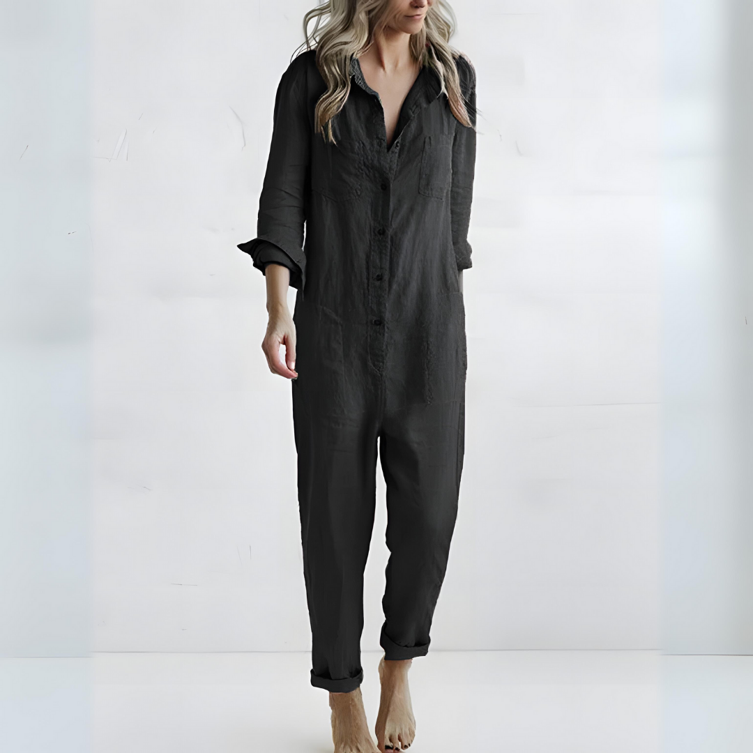 Ada Jumpsuit | Elegante Jumpsuit met Flatterende Pasvorm en Minimalistisch Design
