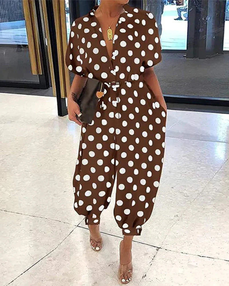 Alice | Vrouwen Jumpsuit met Uitdagende Prints