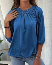 Anna | Stijlvolle katoenen trui