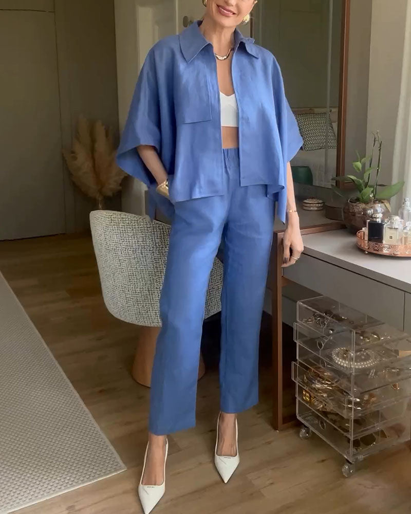 BAE - Stijlvolle Comfort in Tweedelige Set