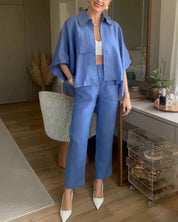 BAE - Stijlvolle Comfort in Tweedelige Set