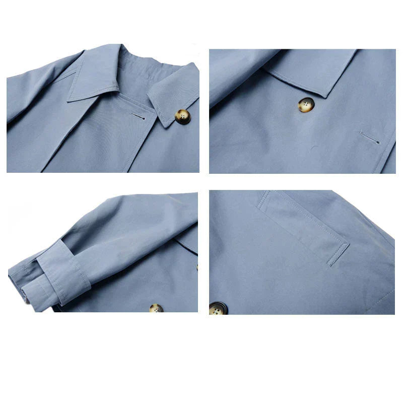 Giulietta Trenchcoat | Waterafstotende Damesjas met Ceintuur en Klassieke Look