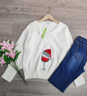 Arika | Elegante trui met ronde hals