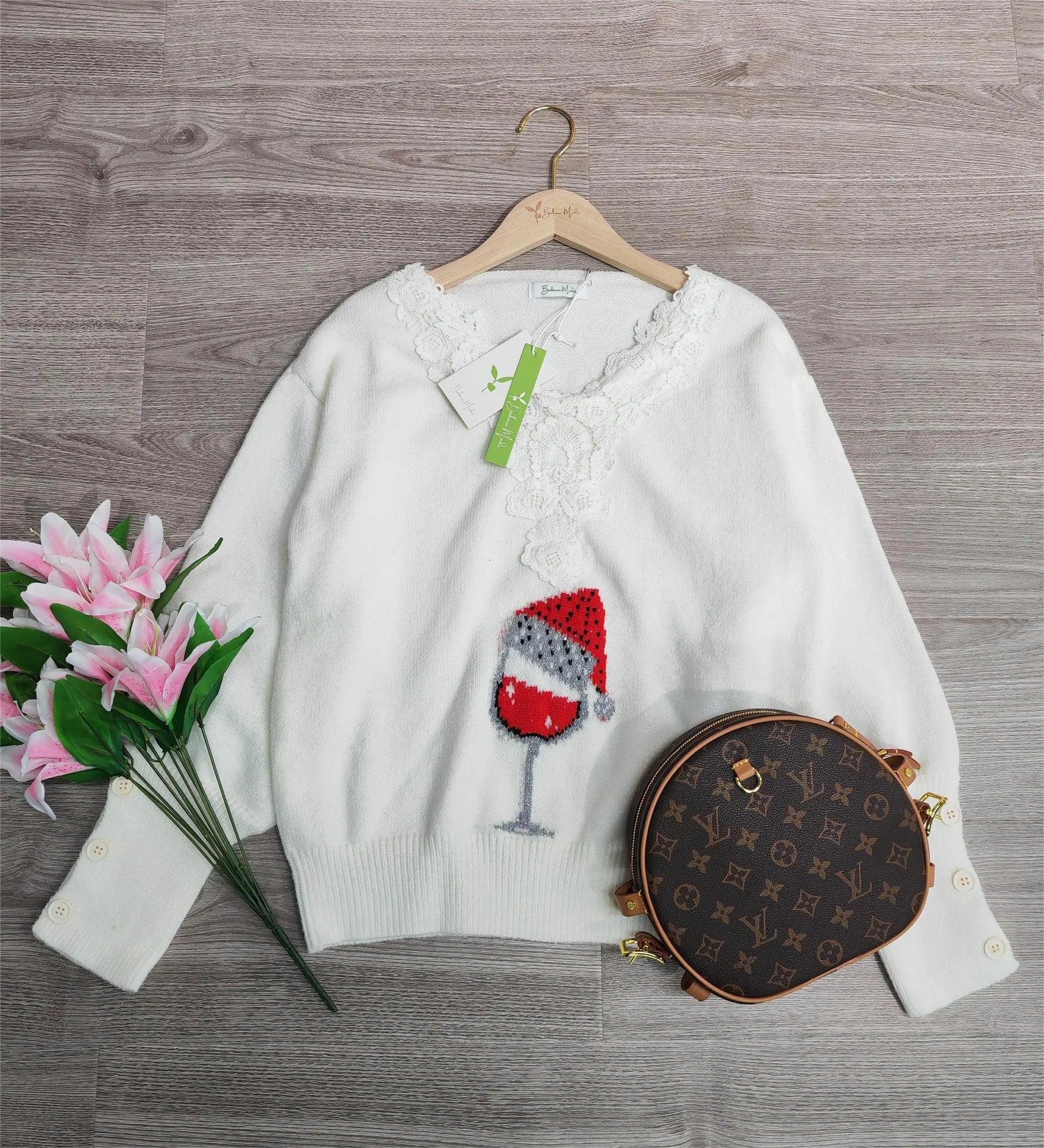 Arika | Elegante trui met ronde hals