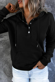 Luna Hoodie | Basic Dames Hoodie Trui met Comfortabele Pasvorm en Effen Design