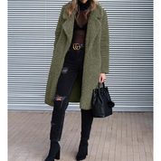 Noor Winterjas | Warme Lange Jas voor Dames met Hoge Kraag en Zachte Voering