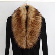 Lucia Sjaal | Luxe Dames Sjaal van Zacht Kunstbont met Elegante Volumineuze Look