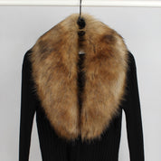 Lucia Sjaal | Luxe Dames Sjaal van Zacht Kunstbont met Elegante Volumineuze Look