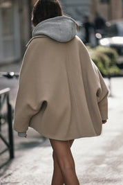 Rosa Coat | Oversized Winterjas van Zachte Polyestermix met Stylish Details