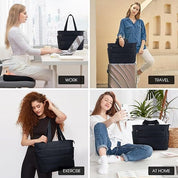 Alba Bag | Waterdichte Puffer Tas met Ruime Opbergcapaciteit voor tablet en laptop