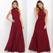 Alessia Jurk | Elegante Maxi Damesjurk met V-Hals en Strappy Details