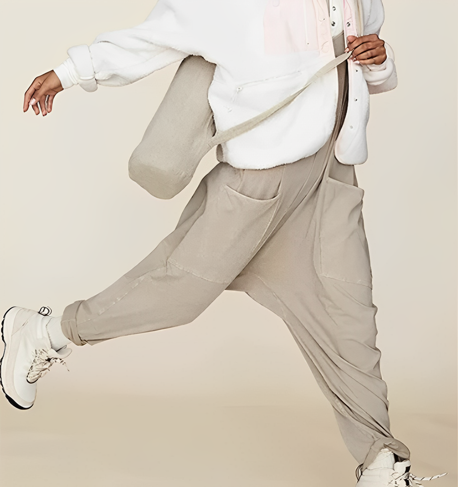 Alexa broek | Casual Comfort met Zachte Stof, Steekzakken en Losvallende Pasvorm