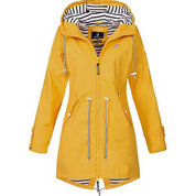Livia Regenjas voor dames | Waterdichte Outdoor Jas met Winddicht Design en Verstelbare Kap
