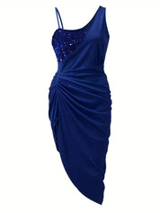 Isabella Lorenzi | One-Shoulder Pailletten Avondjurk