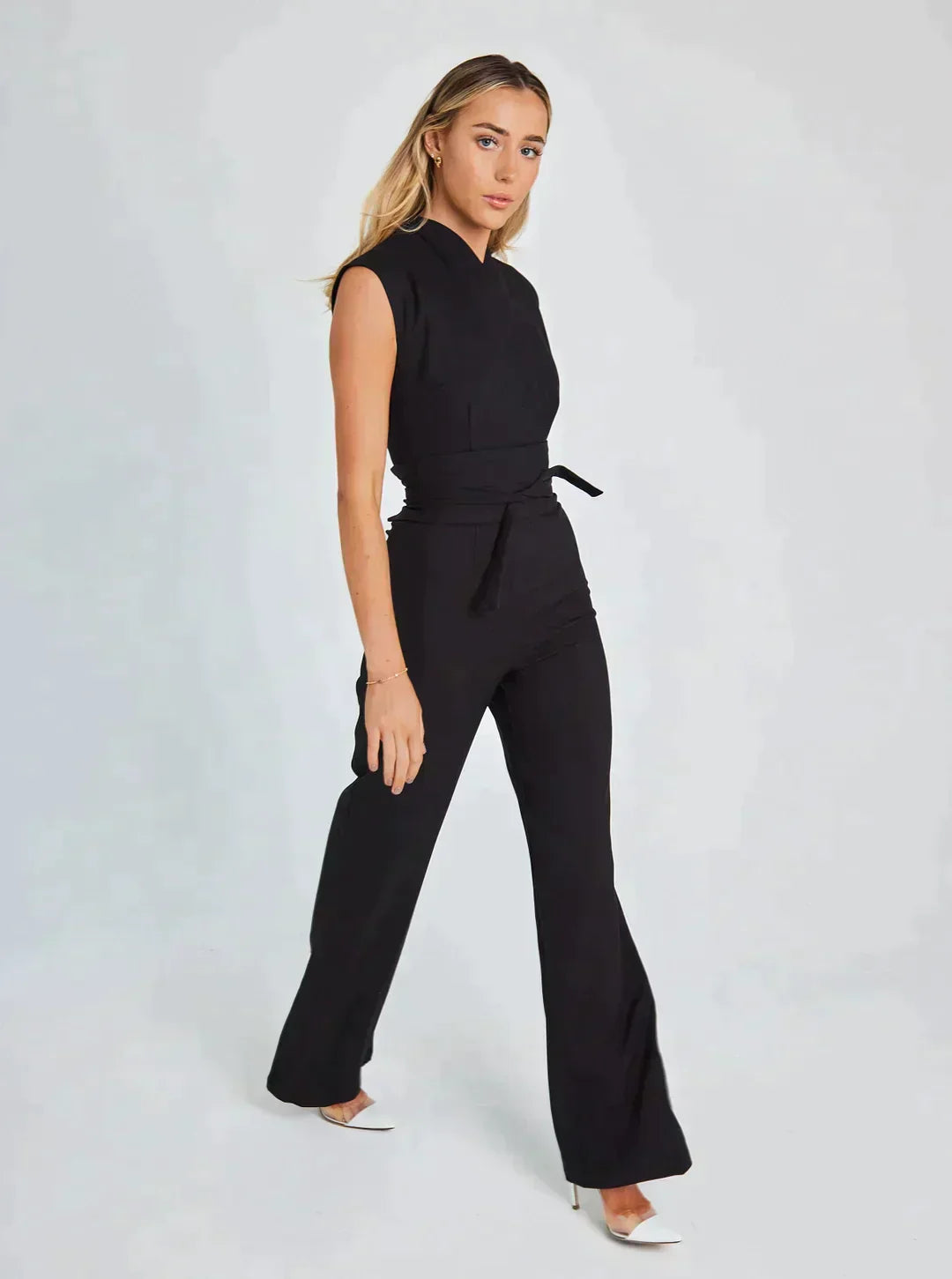 Giulia Jumpsuit | Chique Dames Jumpsuit met Wijde Pijpen en Elegante Pasvorm